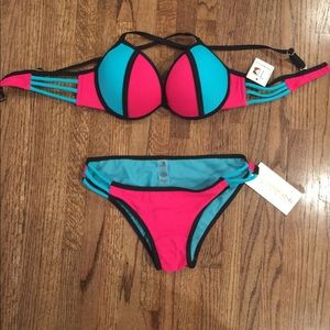 Bikini top size medium bottom size small